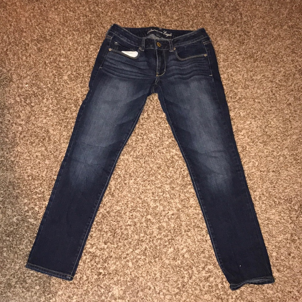 American Eagle Dark Skinny Jeans